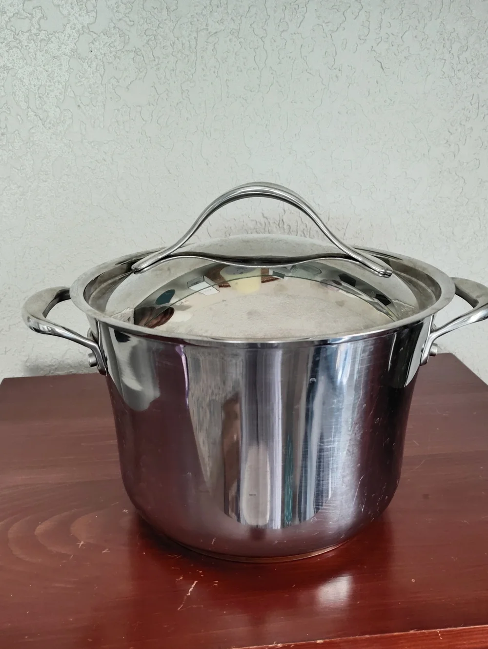 Anolon Stainless Steel Copper Bottom 6.5 Quart Stockpot